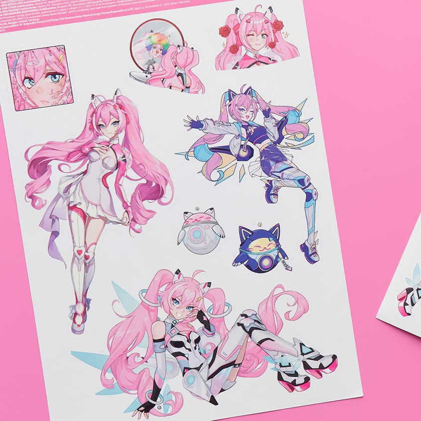 SODA-CHAN STICKERS #softdivalution – online store