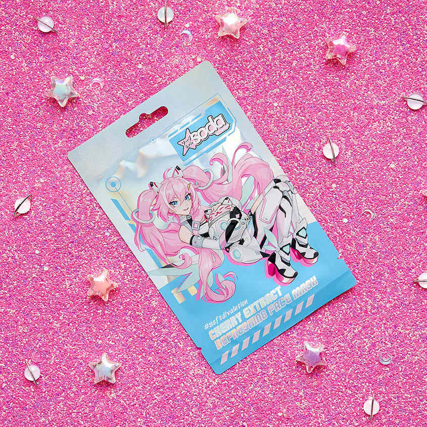 Chan Cherry Extract Refreshing Face Mask #softdivalution