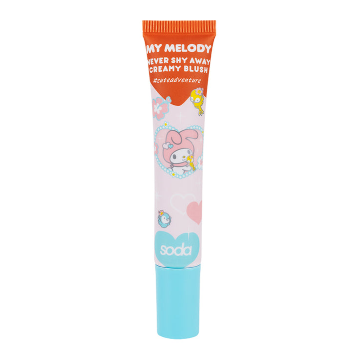 CREAMY BLUSH NEVER SHY AWAY CUTEADVENTURE 002 BE BRAVE 17ML
