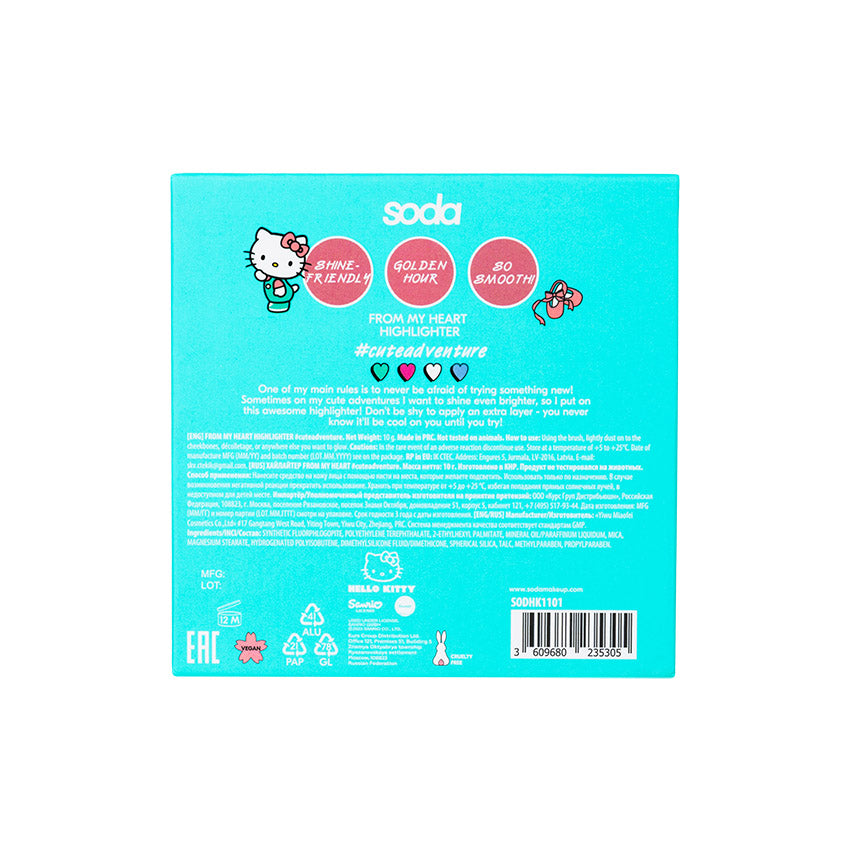 SODA FROM MY HEART HIGHLIGHTER #cuteadventure 10g – buy online