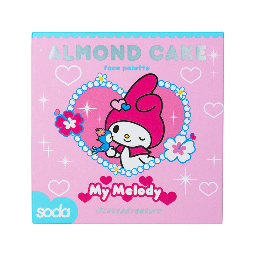 Face Palette ALMOND CAKE #cuteadventure