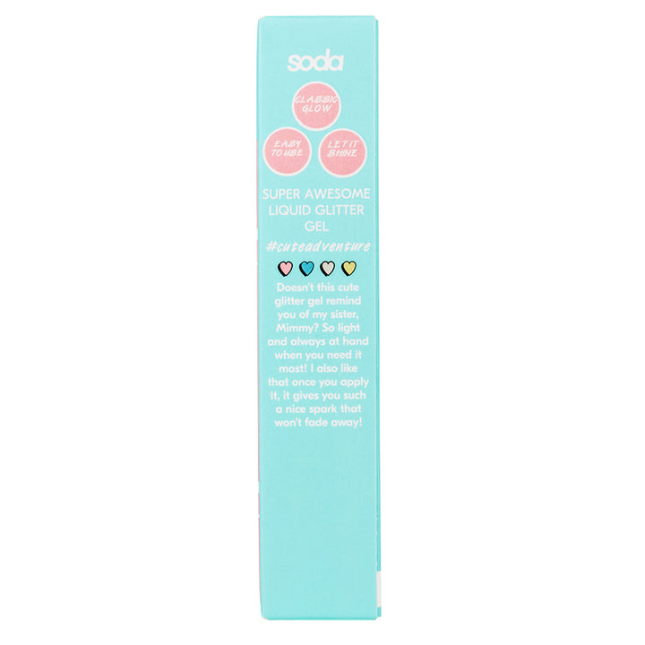 Liquid Glitter Gel for Face SUPER AWESOME #cuteadventure 002 'TWIN SISTER'