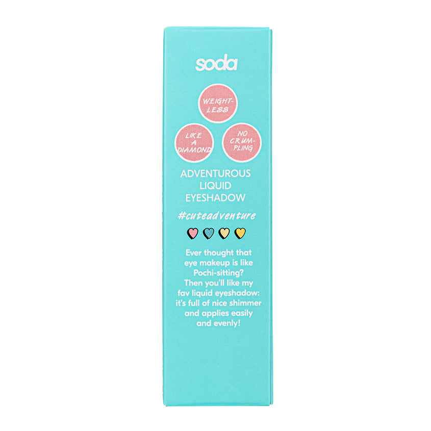 Liquid Eyeshadow ADVENTUROUS #cuteadventure 002 'CANDYSTAR'