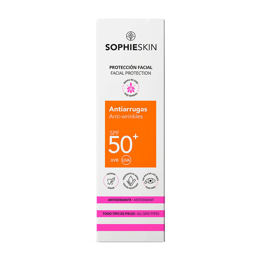 Facial Protection Antiwrinkles SPF50