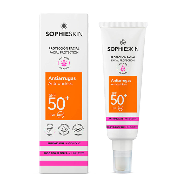 Facial Protection Antiwrinkles SPF50