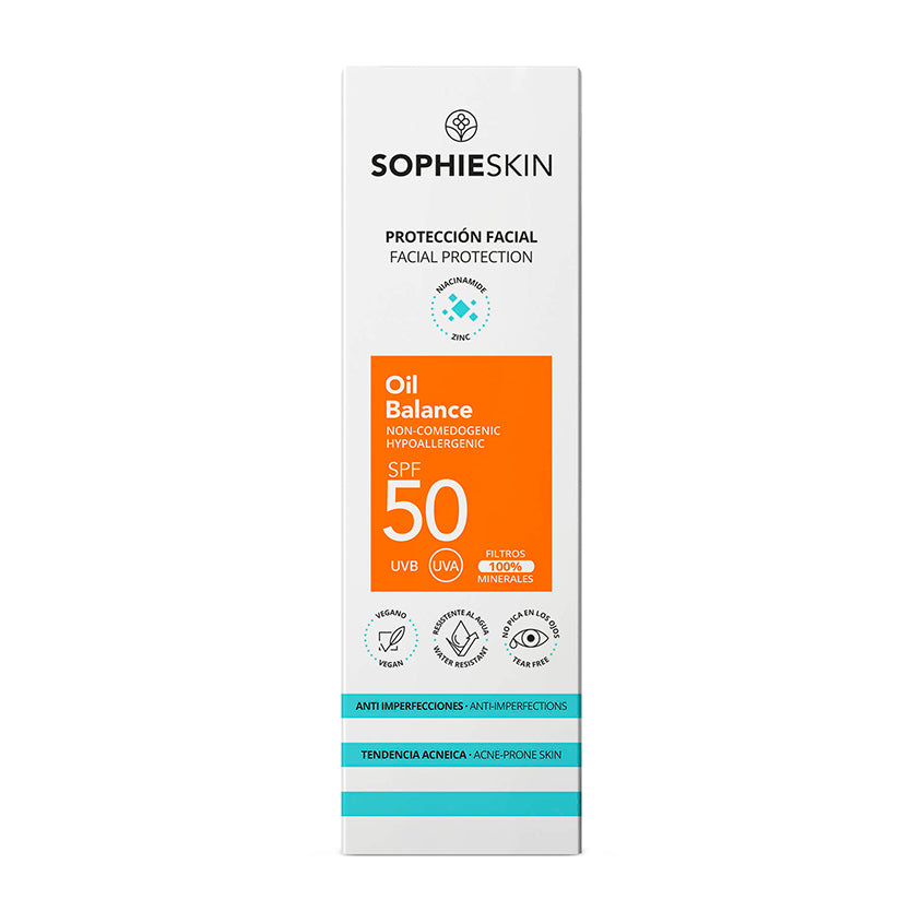 Facial Protection Oil Balance SPF50