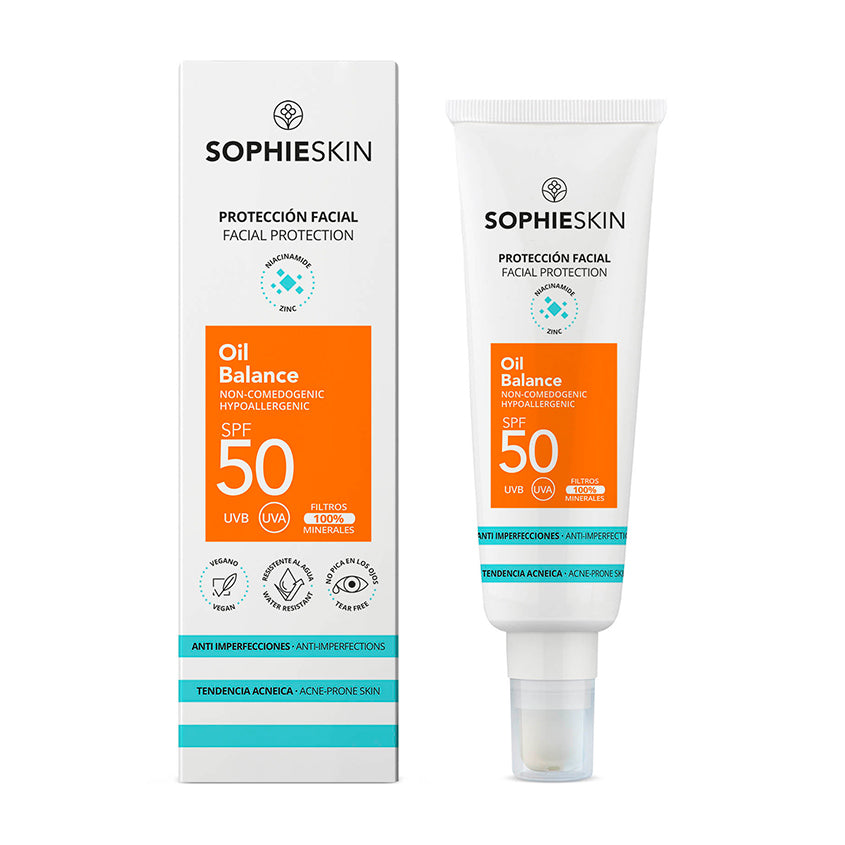Facial Protection Oil Balance SPF50