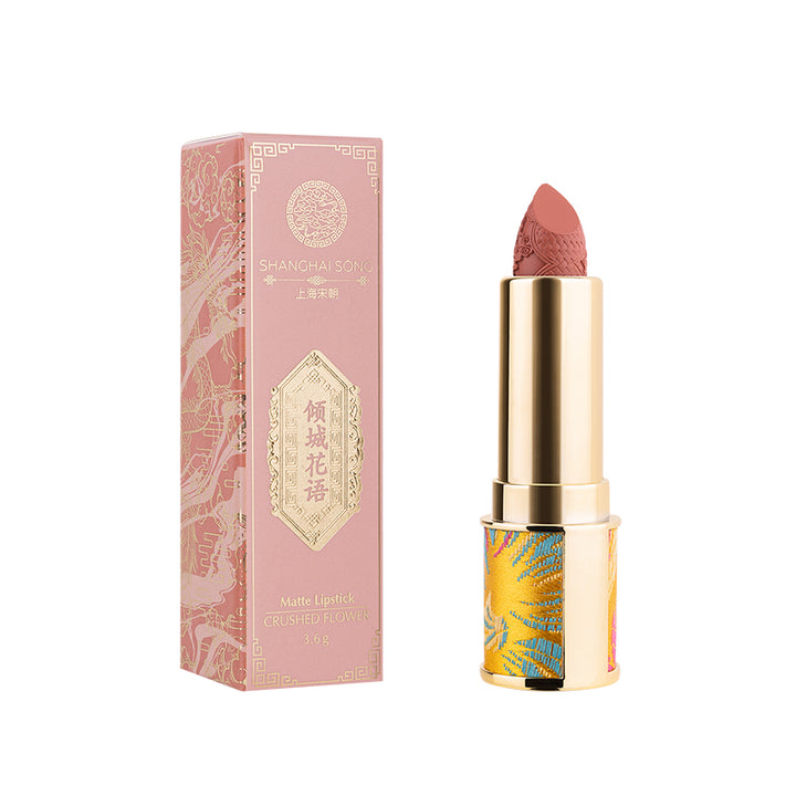 MATTE LIPSTICK CRUSHED FLOWER 001 Carnation, 3.6g