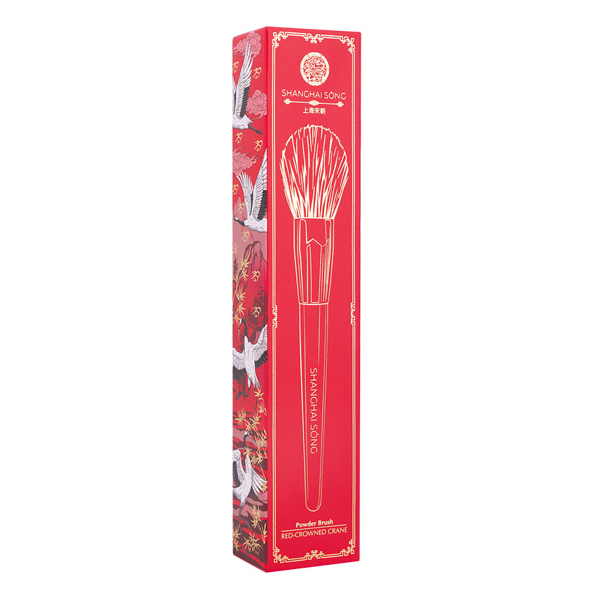 Red-Crowned Crane Powder Brush