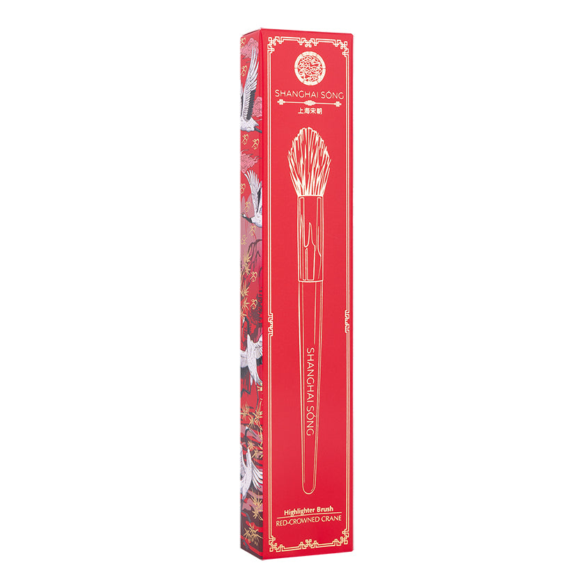 Red-Crowned Crane Highlighter Brush