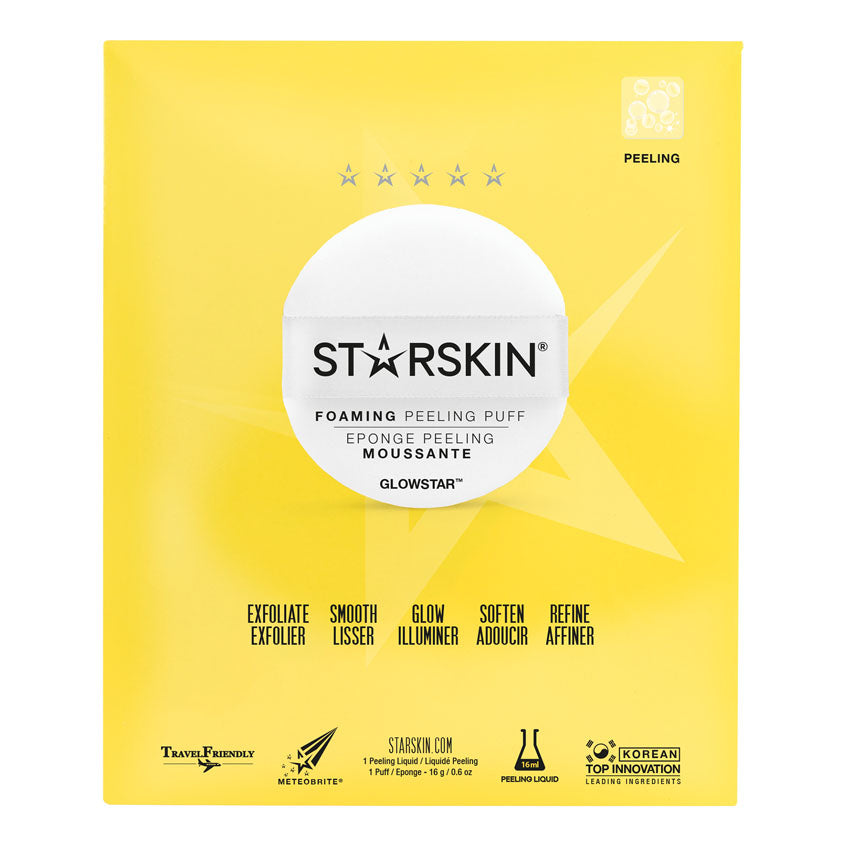 STARSKIN GLOWSTAR™ FOAMING PEELING PUFF 16G – buy online
