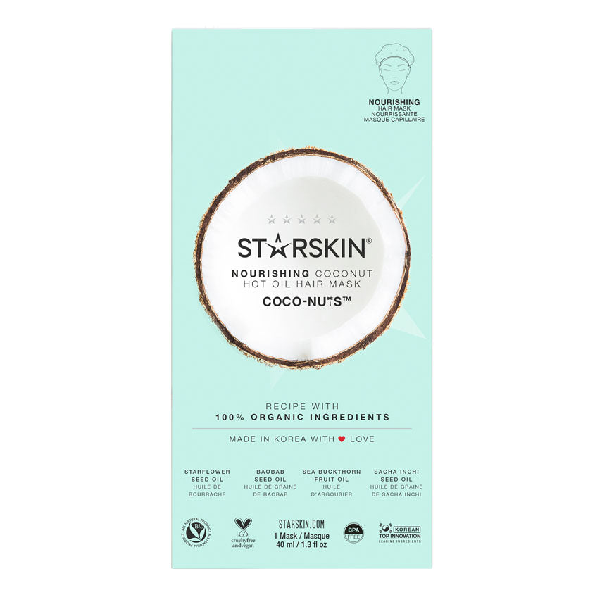STARSKIN COCO-NUTS™ NOURISHING HOT OIL HAIR MASK 40G