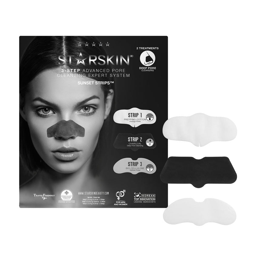 STARSKIN SUNSET STRIPS 3-STEP ADVANCED PORE CLEANSING EXPERT SYSTEM 17,4G