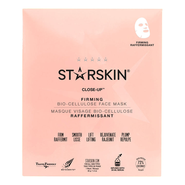 CLOSE-UP™ COCONUT BIO-CELLULOSE FIRMING FACE MASK 40G