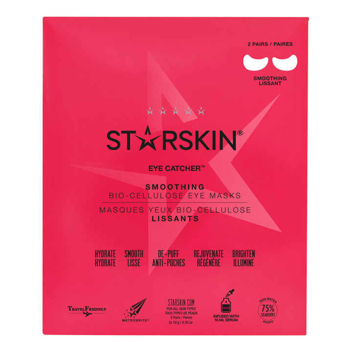 Eye skin care products EYE CATCHER™ SMOOTHING BIO-CELLULOSE EYE MASKS 24G