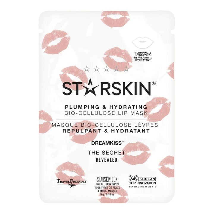 Bio-Cellulose Lip Mask for Plumping and Moisturizing