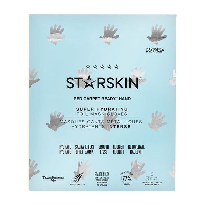 RED CARPET READY™ HAND SUPER HYDRATING FOIL MASK GLOVES 16G