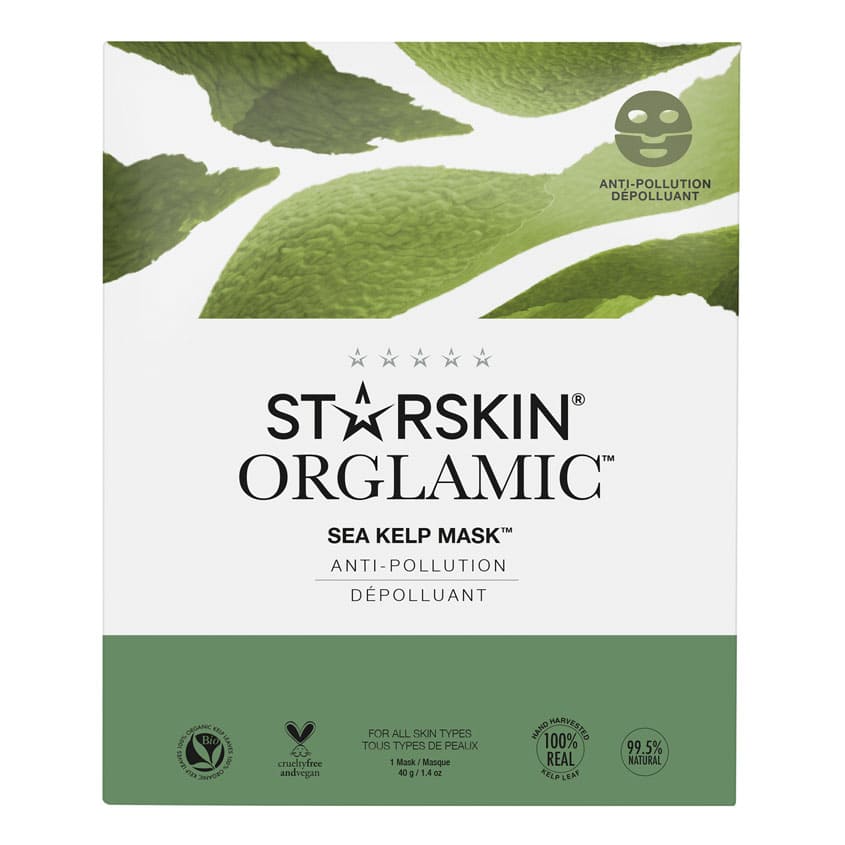 STARSKIN ORGLAMIC™ SEA KELP MASK™ ANTI-POLLUTION 40G – buy online