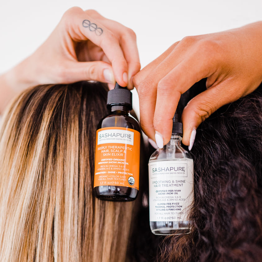 SASHAPURE SMOOTHING & SHINE HAIR TREATMENT 50ML – توصيل مجاني