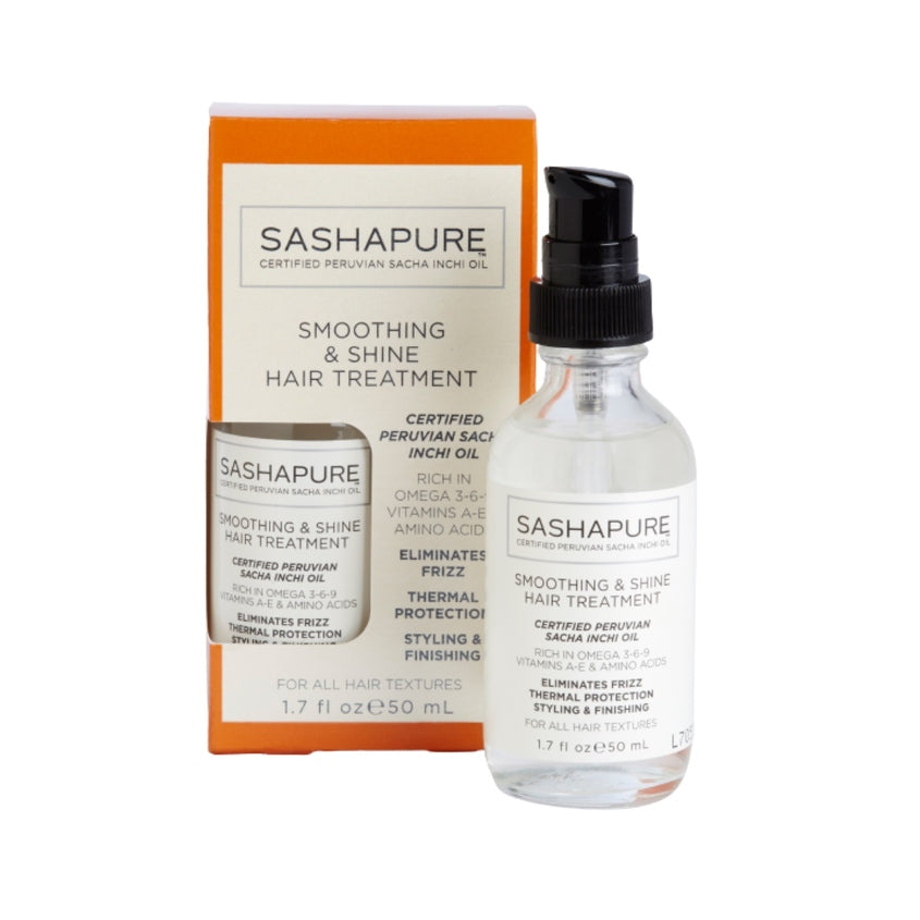SASHAPURE SMOOTHING & SHINE HAIR TREATMENT 50ML – صورة 5