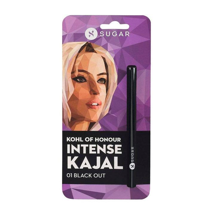 Eye pencils and eyeliners KOHL OF HONOUR INTENSE KAJAL 01 BLACK OUT 0,3G
