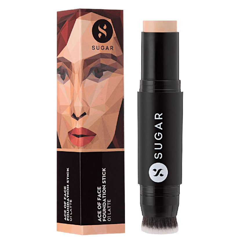 SUGAR ACE OF FACE FOUNDATION STICK 01 LATTE 12 G – buy online