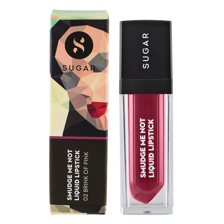 SMUDGE ME NOT LIQUID LIPSTICK - 02 BRINK OF PINK 4,5 ML