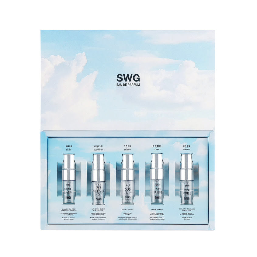 SWG SET (EDP NO.213, 089,212,21,33 2ML*5) – buy online