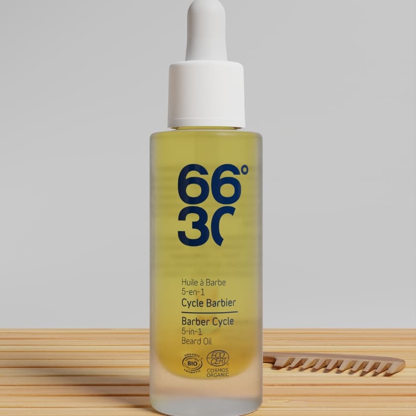 66*30 BARBER CYCLE 5-IN-1 BEARD OIL 30ML – buy online