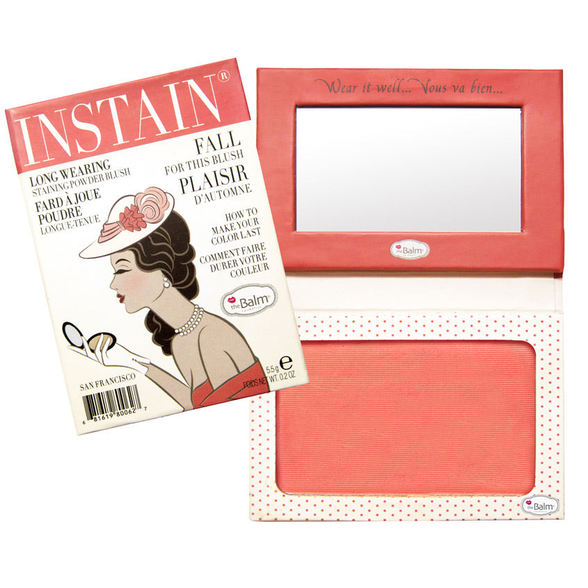 THEBALM LONG-WEARING POWDER STAINING BLUSH INSTAIN SWISS DOT 6,5
