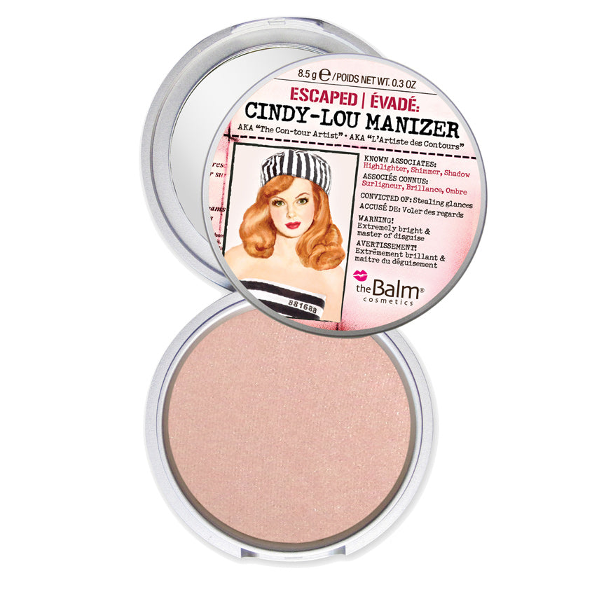 THEBALM HIGHLIGHTER SHADOW & SHIMMER CINDY LOU MANIZER 8,5
