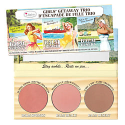 THEBALM BALM BEACH/ BALM SPRING/ BALM DESSERT TRIO PALETTE 3,3 G