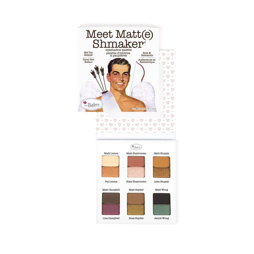 THEBALM MEET MATT(E)SHMAKER EYESHADOW PALETTE 9,6 G