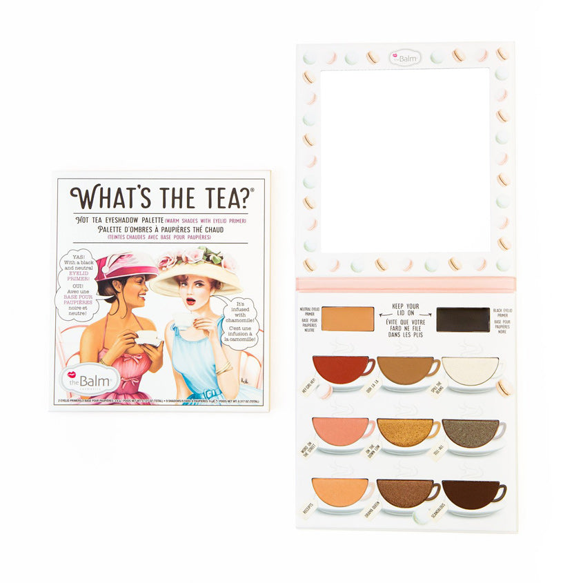 THEBALM WHAT`S THE TEA? HOT TEA EYESHADOW PALETTE 12,6 G – شراء أونلاين