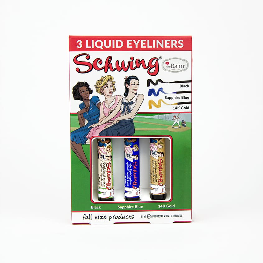 THEBALM SCHWING EYELINERS FULL SIZE TRIO SET 1,7ML – buy online