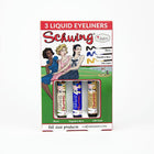 THEBALM SCHWING EYELINERS FULL SIZE TRIO SET 1,7ML
