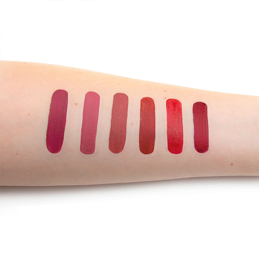 THEBALM MINI LIP BOX SET-VOL.12 (6 MATTE LIQUID LIPSTICKS) 7,2ML