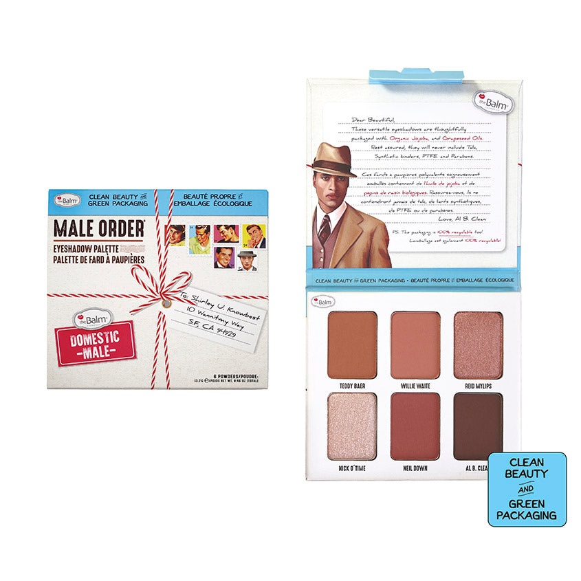 MALE ORDER EYESHADOW PALETTE DOMESTIC MALE 13,2 G
