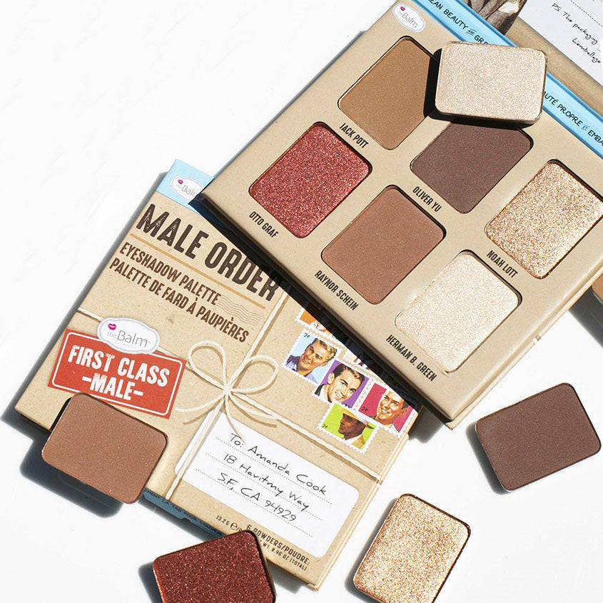 MALE ORDER EYESHADOW PALETTE FIRST CLASS MALE 13,2 G