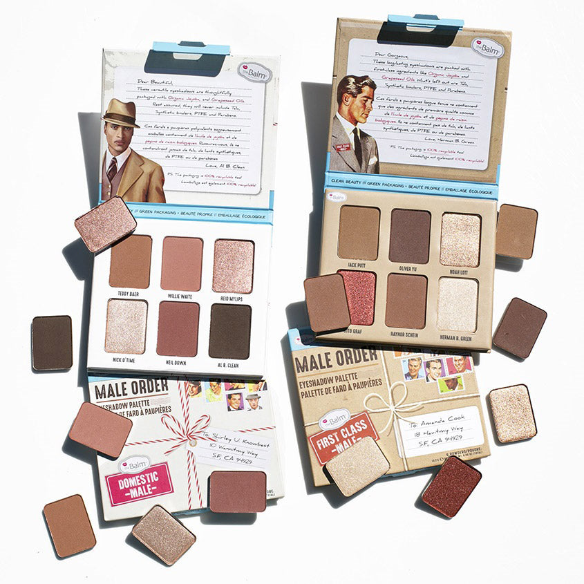 MALE ORDER EYESHADOW PALETTE FIRST CLASS MALE 13,2 G