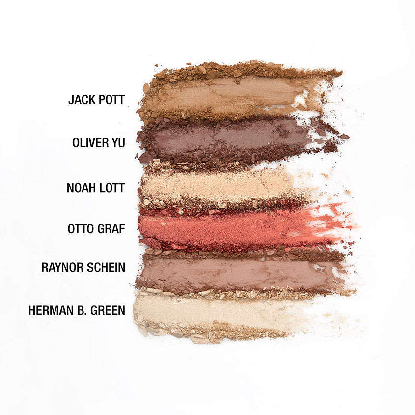 MALE ORDER EYESHADOW PALETTE FIRST CLASS MALE 13,2 G