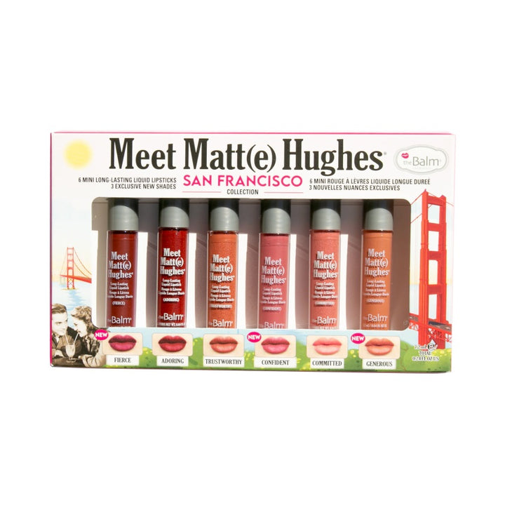 GWP September 450-1000 MINI LIP BOX SET - SF COLLECTION (6 MATTE LIQ. LIPSTICKS) 7,2ML