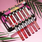 THEBALM Set of 6 Shades Mini Liquid Matte Lipsticks Meet Matt(e) Hughes Miami