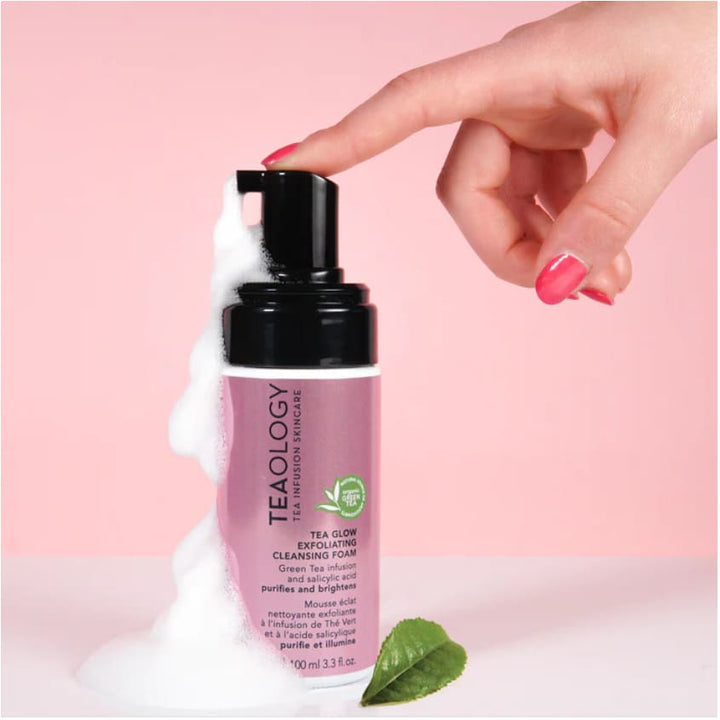 TEA GLOW EXFOLIATING CLEANSING FOAM 2023 100ML