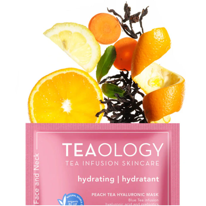 PEACH TEA HYALURONIC MASK TEAOLOGY 2023 21ML