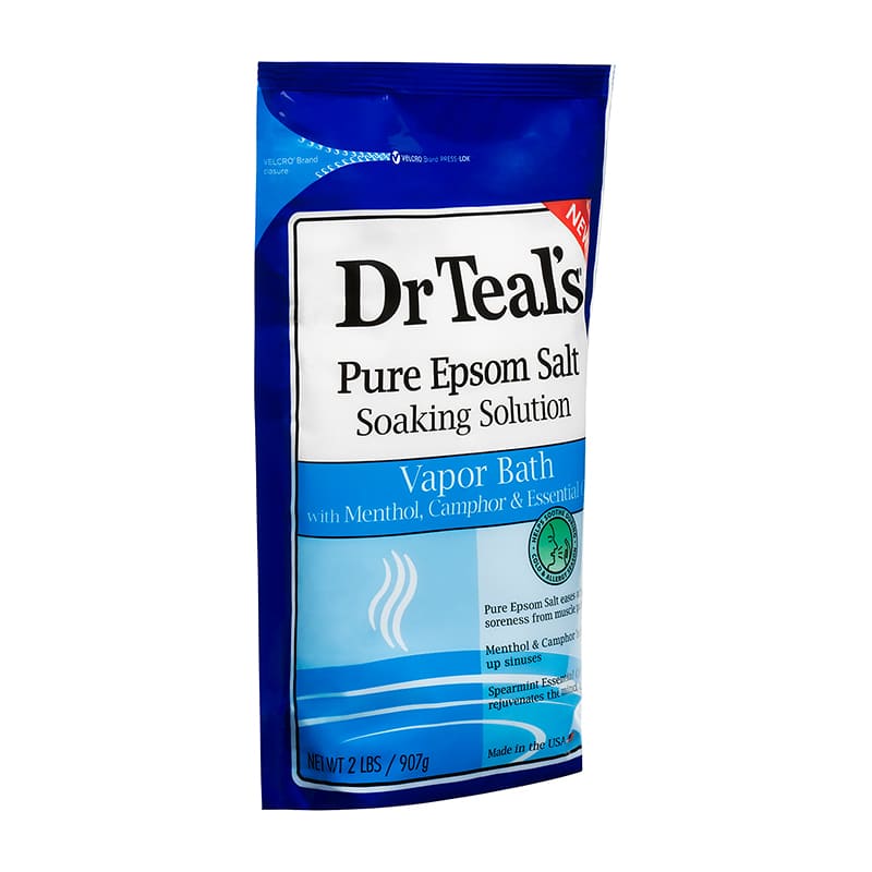 DR TEAL'S VAPOR BATH EPSOM SALT 2LB 907 GM – buy online
