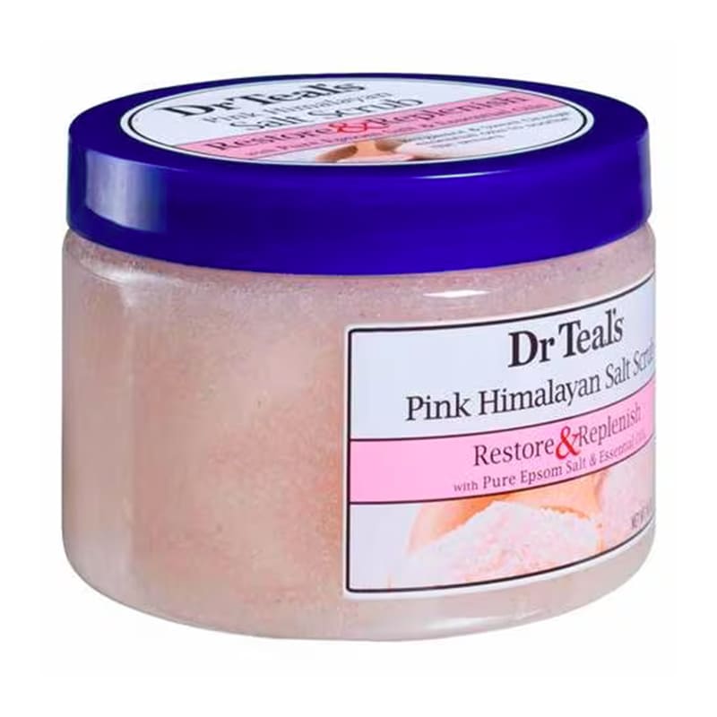 DR TEAL'S PINK HIMALAYAN SEA SALT SCRUB 454 GM – buy online