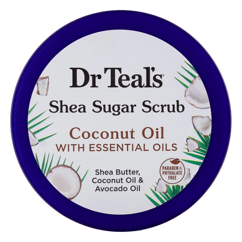 DR TEAL'S COCONUT OIL SUGAR SCRUB 538 GM