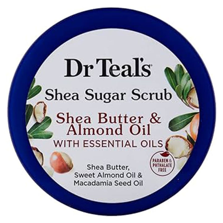 SHEA BTTER&ALMND OIL SUGAR SCRB 538 GM