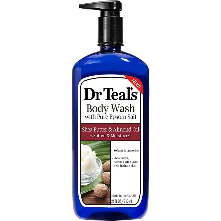 DR TEAL'S SHEA BUTTER & ALMOND OIL BODY WASH 710 ML